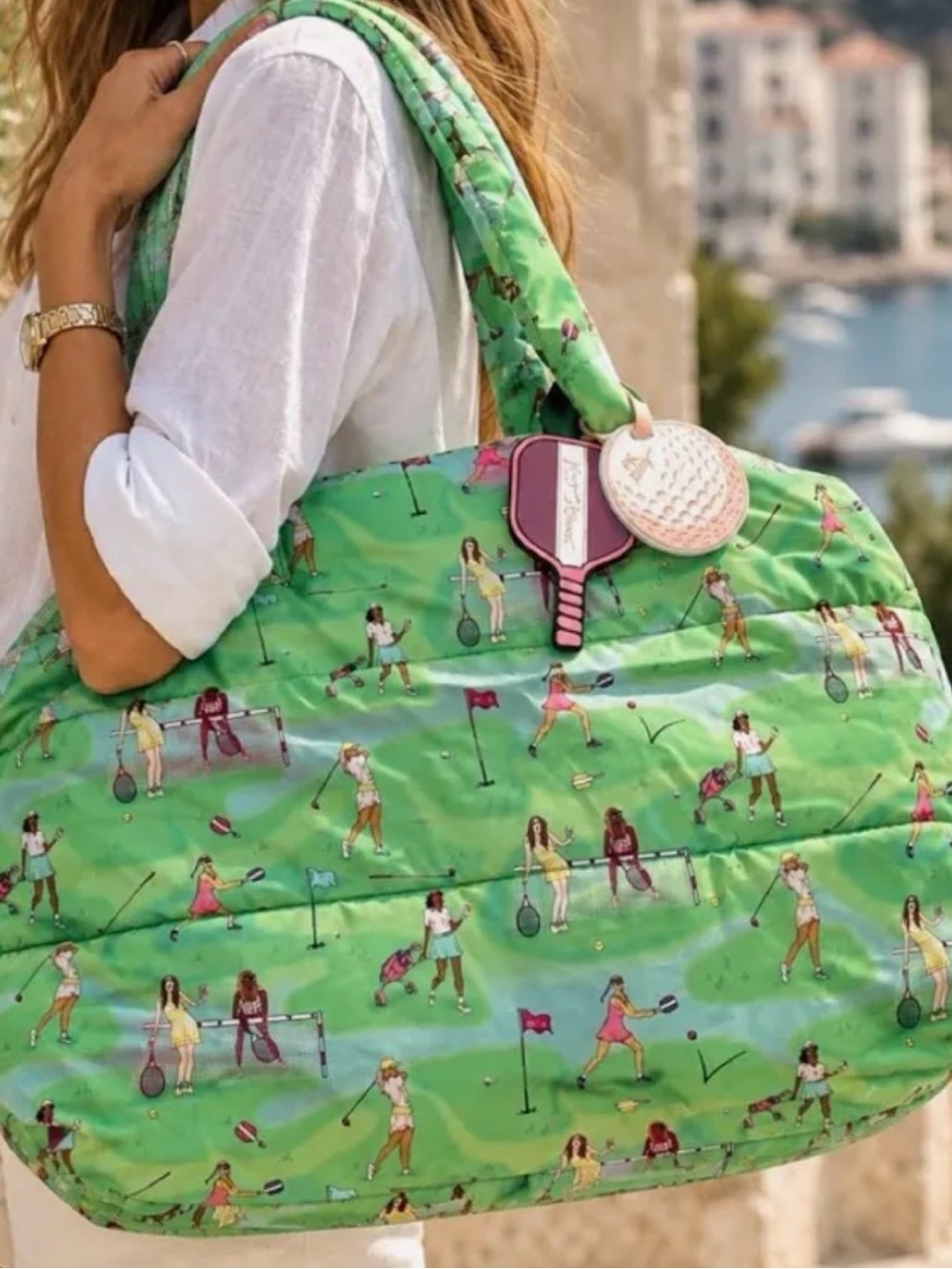 Betsey Johnson weekender duffle